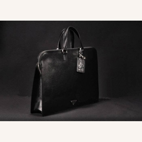 Leather Black Casual Briefcases