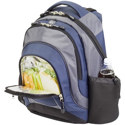 Blue Nylon Waterproof Laptop Backpacks