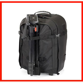 Black Nylon Round Shape Laptop Backpacks