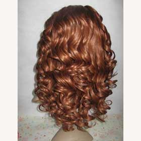Lace Front Curly Freestyle Human Hair Wigs