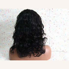 100% Human Hair 14 Inch Ressa Style Full Lace Wigs