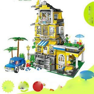 Bungalow Enlighten Building Block Jigsaw Puzzle