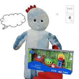 Funny MP3 Plush Iggle Piggle Intellectual Toy