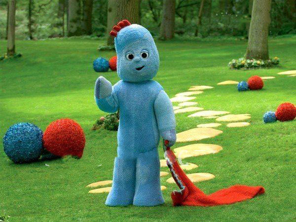 MP3 Plush Iggle Piggle Blue Educational Toy