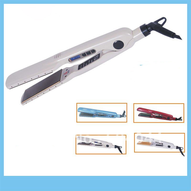 Aluminum Dual Voltage Adjustable Temperature Hair Straightener