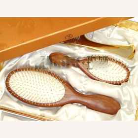 Massages Scalp Comfortable Brush African Rosewood Comb