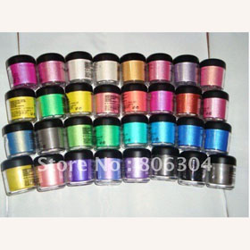 Free Shipping* new 7.5g glitter pigment Eye shadow with english colors!new in box!(120 pcs/lot)Many Colors !