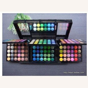 Free shipping - (10items per lot) free gift!NEW PROFESSIONAL MAKEUP 88 COLOR Eye Shadow palette