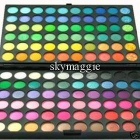 5pcs Professional cosmetics 120 Colors Palette Eyeshadow makeup plalette