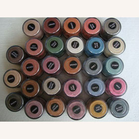 Wholesale Cosmetic Pigment Eyeshadows eyeshadow with Color name 100pcs lot