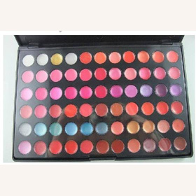 Wholesale free shipping NEW Arrival 66 Color Lip Gloss Palette 28g ( 10pcs/lot) high quality