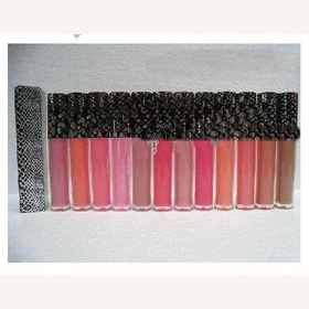 Wholesale - hot sell Lip Gloss New 12colors Brillanta Levres lip gloss 8g /017us oz (100pcs/lots) Free Gift
