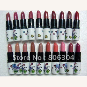 Free Shipping! lowest price Free Gift ! New AMPLIFIED CREME LIPSTICK ROUGE LEVRES 20 colors! 3g(60pcs/lot)