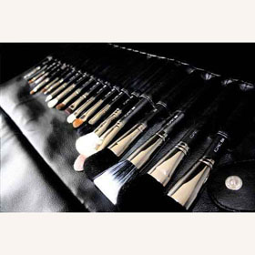Free Shipping /Best Selling /Brand New /C.P.C 19PCS PROFESSIONAL MAKEUP BRUSHES COMPLETE SET +BRUSH ROLL