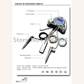 Wholesale 2011 Newest Permanent Makeup LCD Power Supply System Hot