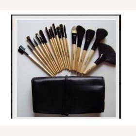 Free shipping Brand New 19pieces Makeup Brush Kit With Pouch Set 10pcs/lot