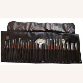 24 Cosmetic Brush set/Brand Makeup brush set accept OEM