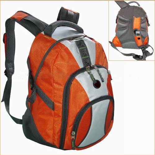 Shoulder Straps Two-tone Dobbie 3 Assorted Styles School Backpack