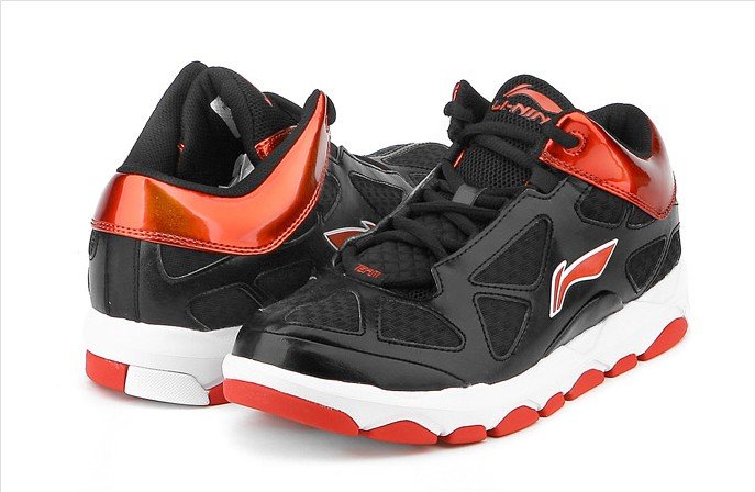 Lace-Up Breathable Cotton Fabric Men's Basketball Shoes