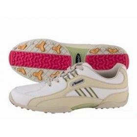 Waterproof Lace-up White Men's Golf Shoes