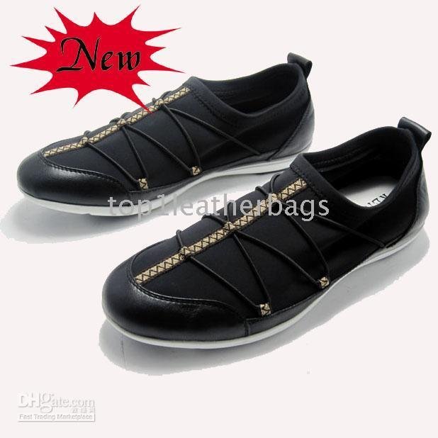 Leather Casual Comfortable Men's Running Shoes