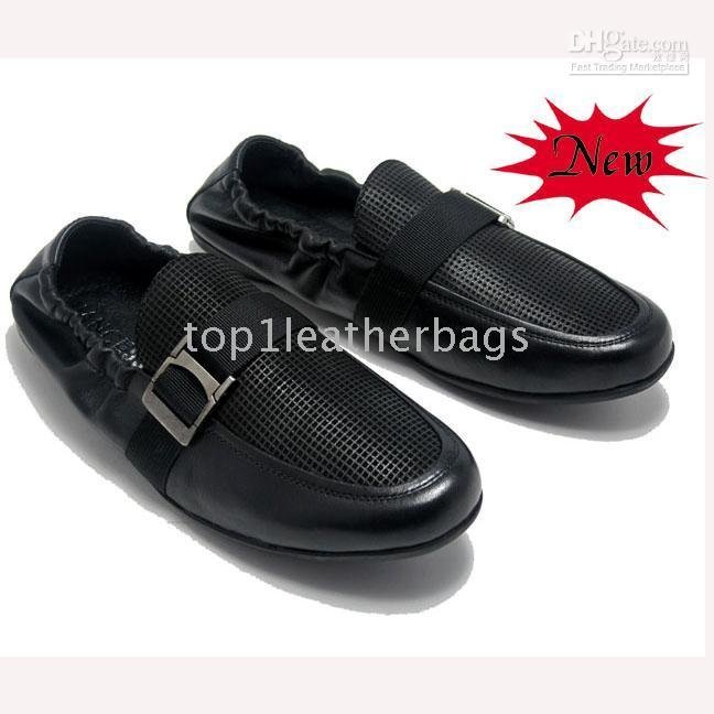 Leather Casual Men's Running Shoes