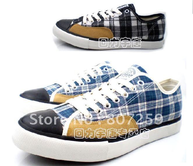Back Canvas Vulcanization Men's Tennis Shoes