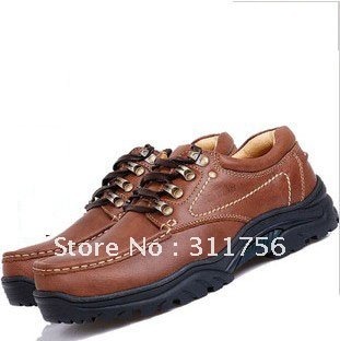 Size 38-44 Waterproof PU Men's Walking Shoes