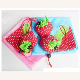 Lovely Strawberry Shape Durable Shopping Bags