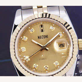 Automatic Mechanical 18K Gold Stainless Steel Wristwatches