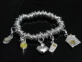Cute Silver Plated Girl Bracelet