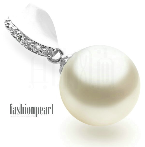 Platinum Freshwater Pearl Gift Pendant