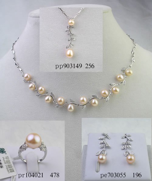 42CM Length Unique Freshwater Pearl Necklaces Pendants
