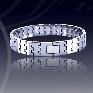 Polished Shiny Antifatigue Tungsten Bracelet
