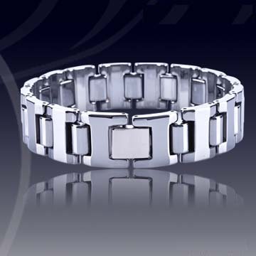 Antifatigue Mirror Polished Tungsten Bracelet