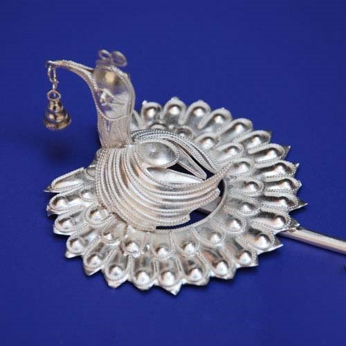 999 Silver Pin Stick 100% Hand Carve Hair Jewelry