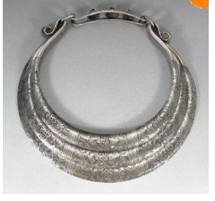 Stainless Torques Man Silver Necklaces