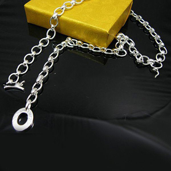 Chains 925 Sterling Pendents Silver Necklaces