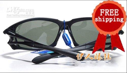 Stylish Design 2GB Built-in Flash Memory Black Men Sunglasses