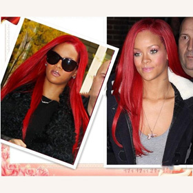 Red Straight 20" Lace Front Custom Celebrity Hairstyle Remy Human Hair Wigs