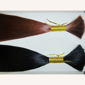 Remy Hair Silky Straight Ukrainian Bulk Hair Extension
