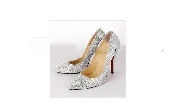 Luxury High Heel Crystal Wedding Shoes