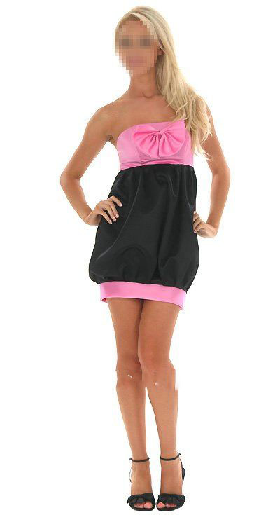Satin Strapless Bowknot Empire Mini Sexy Homecoming Dresses