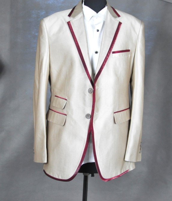 One Button Sides-vented Wool Tuxedos