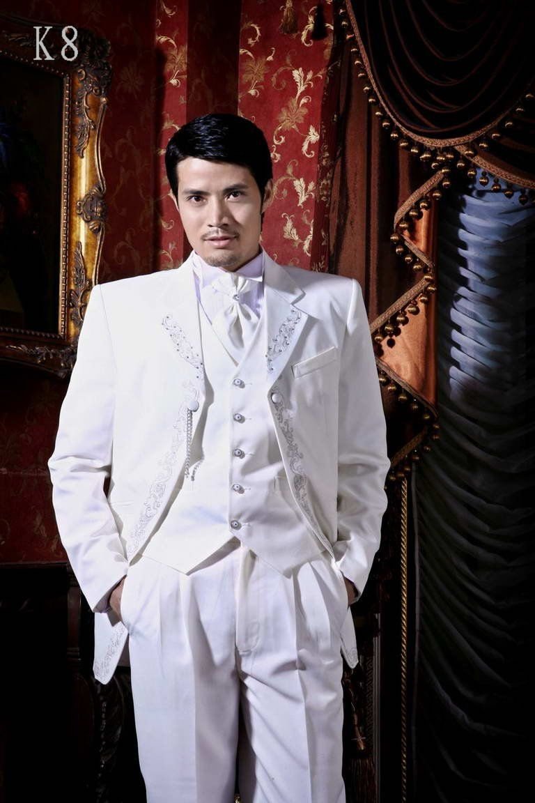 White Elegant Handmade Tuxedos