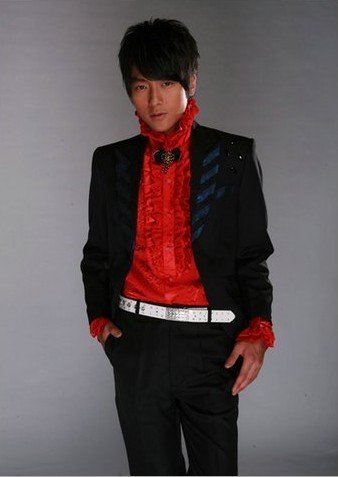 Black Waterproof Soft Men's Tuxedos