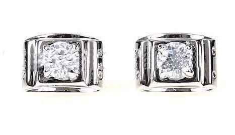 Acrylic High-quality Crystal Cufflinks