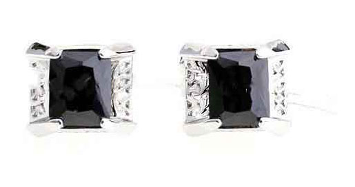 Acrylic Black Opal Cufflinks