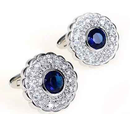 High-quality Crystal Cuff Links