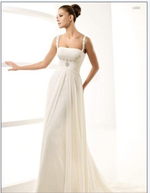 Halter Floor-Length Embroidery Junior Bridesmaid Dresses